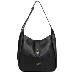 SAC SEAU TOP DOUBLE NOIR IN NUDE LANCASTER