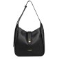 SAC SEAU TOP DOUBLE NOIR IN NUDE LANCASTER