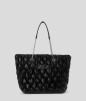 SAC CABAS K/SIGNATURE KUILT NOIR KL