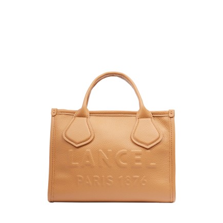 SAC CABAS ZIPPÉ S JOUR DE LANCEL CAMEL