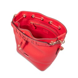 SAC SEAU S NINON ROUGE BAISER LANCEL