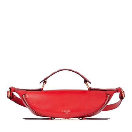 SAC PORTÉ CROISÉ S ORIGAMI DE LANCEL ROUGE BAISER