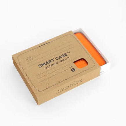 PORTE CARTES SMART CASE OSLO LARGE ORANGE ÖGON