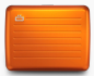 PORTE CARTES SMART CASE OSLO LARGE ORANGE ÖGON