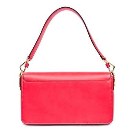 SAC À RABAT ANGÈLE DE LANCEL M ROUGE BAISER