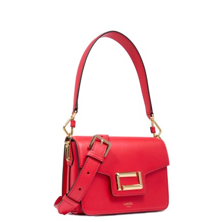 SAC À RABAT ANGÈLE DE LANCEL S ROUGE BAISER