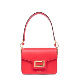 SAC À RABAT ANGÈLE DE LANCEL S ROUGE BAISER