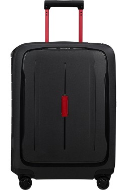 VALISE CABINE 4 ROUES 55CM ESSENS NOIR/ROUGE SAMSONITE