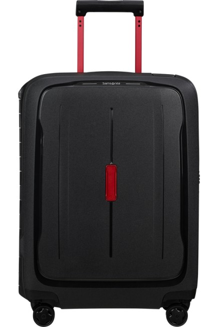 VALISE CABINE 4 ROUES 55CM ESSENS NOIR/ROUGE SAMSONITE