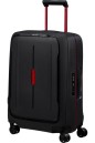 VALISE CABINE 4 ROUES 55CM ESSENS NOIR/ROUGE SAMSONITE