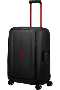 VALISE 4 ROUES 69CM ESSENS NOIR/ROUGE SAMSONITE