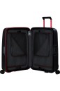 VALISE 4 ROUES 69CM ESSENS NOIR/ROUGE SAMSONITE