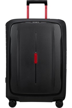 VALISE 4 ROUES 69CM ESSENS NOIR/ROUGE SAMSONITE