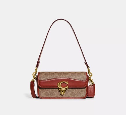 SAC BAGUETTE STUDIO EN TOILE SIGNATURE COACH