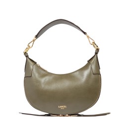 SAC HOBO S ORIGAMI DE LANCEL KAKI FONCÉ