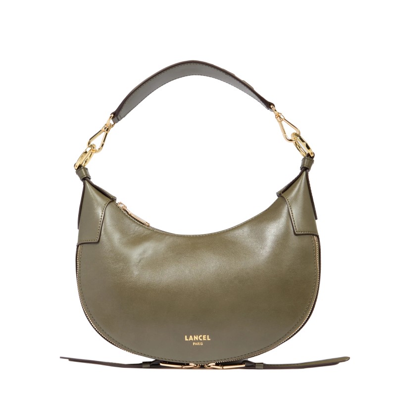 SAC HOBO S ORIGAMI DE LANCEL KAKI FONCÉ