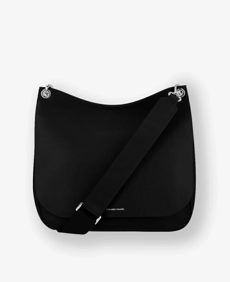 SAC PORTÉ CROISÉ APHRODITE NOIR FOURÉS SAC PORTÉ CROISÉ APHRODITE NOIR FOURÉS