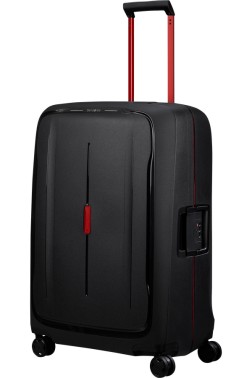 VALISE 4 ROUES 75CM ESSENS NOIR/ROUGE SAMSONITE