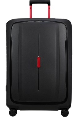 VALISE 4 ROUES 75CM ESSENS NOIR/ROUGE SAMSONITE