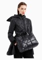 SAC CABAS MATELASSÉ NOIR MYEA BAG EMPORIO ARMANI