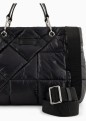 SAC CABAS MATELASSÉ NOIR MYEA BAG EMPORIO ARMANI