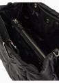 SAC CABAS MATELASSÉ NOIR MYEA BAG EMPORIO ARMANI