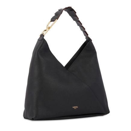 SAC HOBO PAGODE DE LANCEL NOIR/NOIR LANCEL