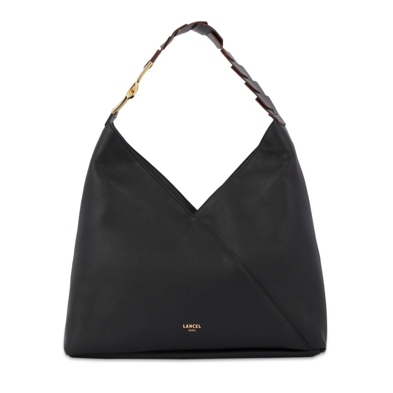 SAC HOBO PAGODE DE LANCEL NOIR/NOIR LANCEL