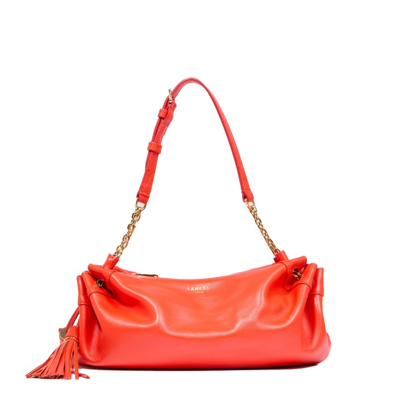 SAC PORTÉ CROISÉ ZIPPÉ S MABELLE DE LANCEL ORANGE VIF SAC PORTÉ CROISÉ ZIPPÉ S MABELLE DE LANCEL ORANGE VIF