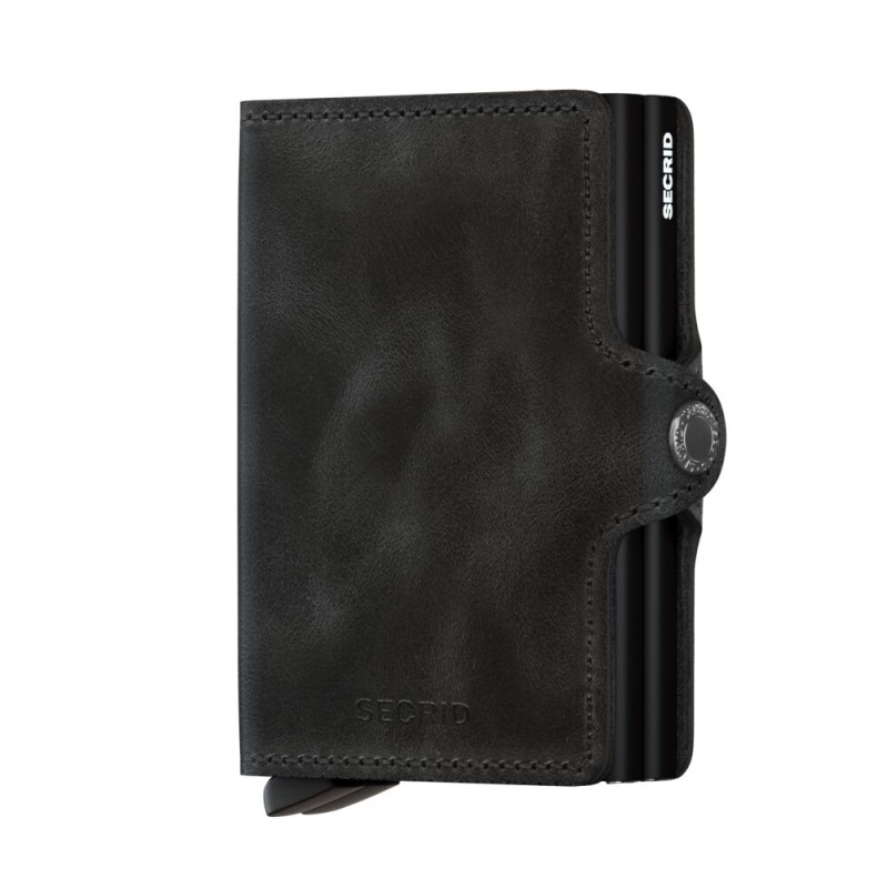 PORTE CARTES TWINWALLET VINTAGE NOIR SECRID PORTE CARTES TWINWALLET VINTAGE NOIR SECRID