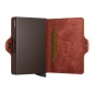 PORTE CARTES TWINWALLET VINTAGE ORANGE & BRUN SECRID PORTE CARTES TWINWALLET VINTAGE ORANGE & BRUN SECRID