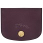 LONGCHAMP ÉPURE TIMELESS PORTE-CARTES AUBERGINE