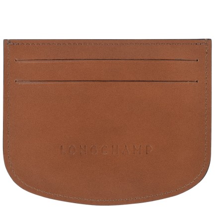 LONGCHAMP ÉPURE TIMELESS PORTE-CARTES COGNAC