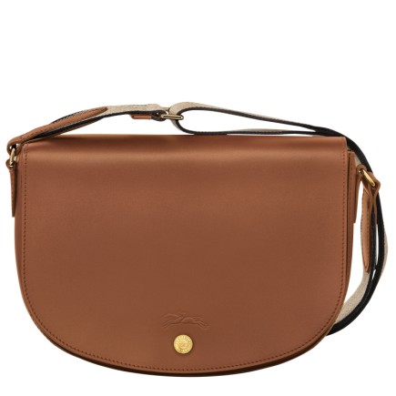 LONGCHAMP ÉPURE TIMELESS SAC PORTÉ TRAVERS M COGNAC
