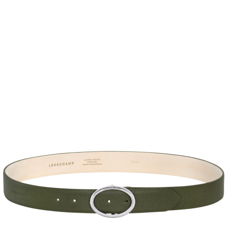 LONGCHAMP LE FOULONNÉ CEINTURE FEMME KAKI LONGCHAMP LE FOULONNÉ CEINTURE FEMME KAKI