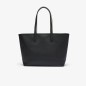 SAC CABAS ZIPPÉ ANNA NOIR FARINE LACOSTE SAC CABAS ZIPPÉ ANNA NOIR FARINE LACOSTE