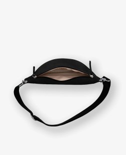 SAC BANANE ATALANTE MÉDIUM BAROUDEUSE NOIR FOURÉS