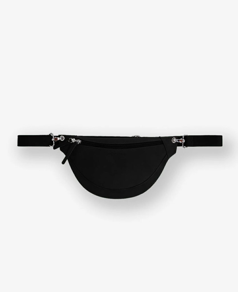 SAC BANANE ATALANTE MÉDIUM BAROUDEUSE NOIR FOURÉS