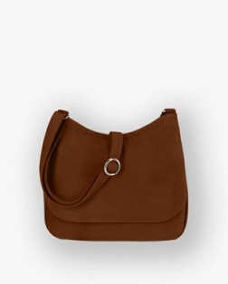 SAC PORTÉ CROISÉ ARTHÉMIS COMPACT BAROUDEUSE FAUVE FOURÉS