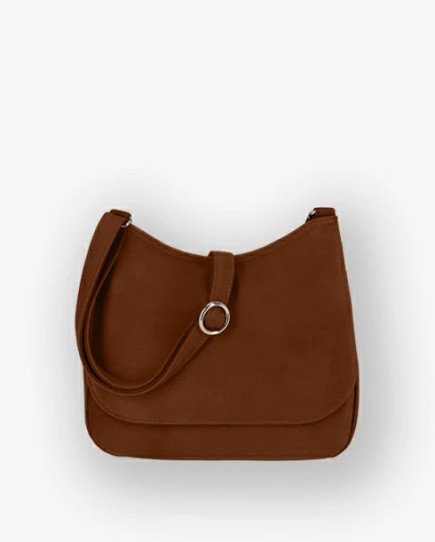 SAC PORTÉ CROISÉ ARTHÉMIS COMPACT BAROUDEUSE FAUVE FOURÉS