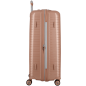 VALISE VERTICALE A ROULETTES ÉVAÉ 76 cm ROSE PÂLE JUMP
