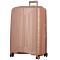VALISE VERTICALE A ROULETTES ÉVAÉ 76 cm ROSE PÂLE JUMP