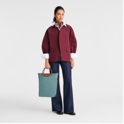 LONGCHAMP LE PLIAGE ORIGINAL SAC CABAS M EUCALYPTUS