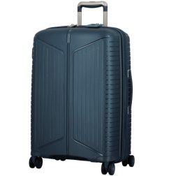 VALISE VERTICALE A ROULETTES ÉVAÉ 66 cm MARINE JUMP