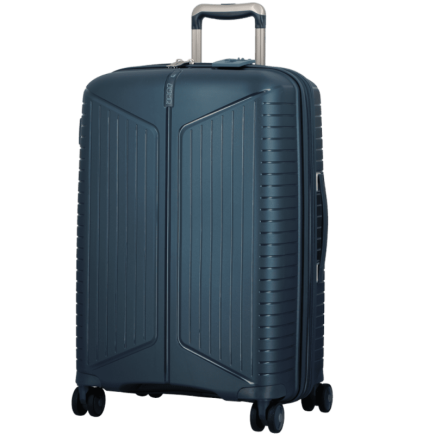 VALISE VERTICALE A ROULETTES ÉVAÉ 66 cm MARINE JUMP