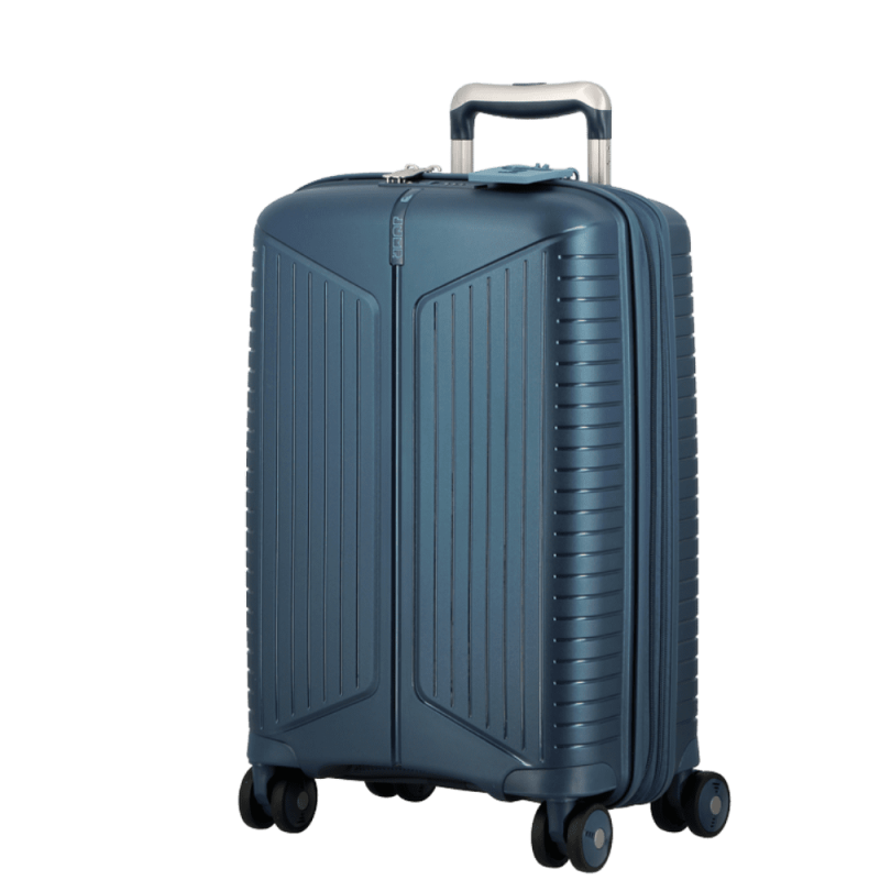 VALISE VERTICALE A ROULETTES CABINE ÉVAÉ 55 cm MARINE JUMP