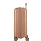 VALISE VERTICALE A ROULETTES CABINE ÉVAÉ 55 cm ROSE PÂLE JUMP