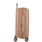 VALISE VERTICALE A ROULETTES CABINE ÉVAÉ 55 cm ROSE PÂLE JUMP