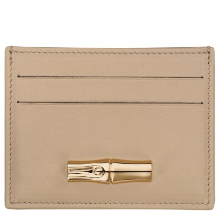 LONGCHAMP ROSEAU SLEEK PORTE-CARTES RACINE
