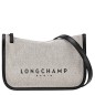 LONGCHAMP ESSENTIAL TOILE SAC BANDOULIÈRE S ÉCRU